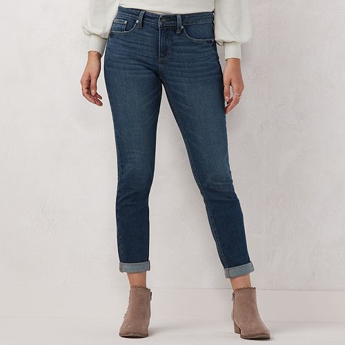 women's cuffed jogger jeans