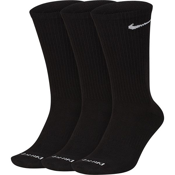 Men's Nike 3-pack Everyday Plus Lightweight Crew Socks