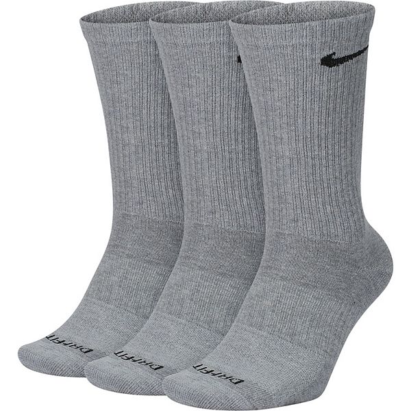 Men's Nike 3-pack Everyday Plus Lightweight Crew Socks