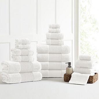 Amrapur Air Cloud 18 pc Bath Towel Set