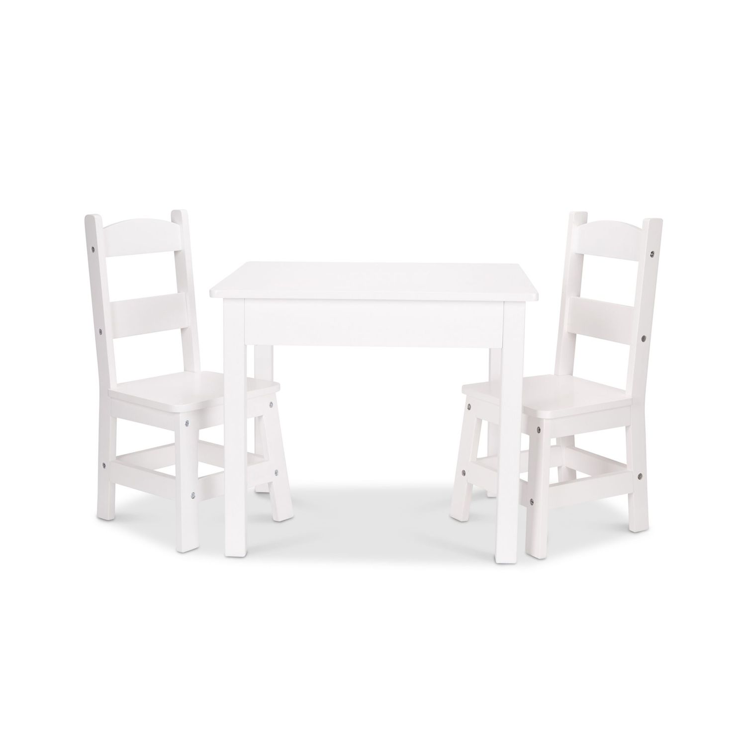 melissa and doug wooden table and chair set
