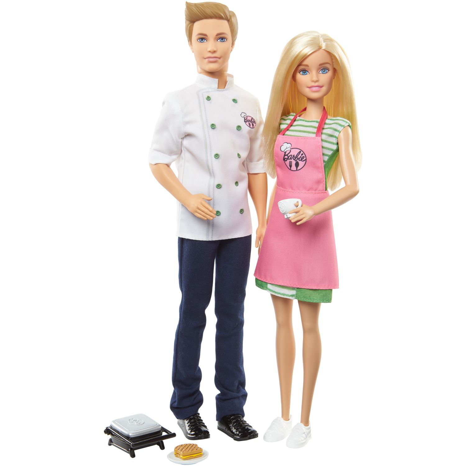 ken and barbie doll set