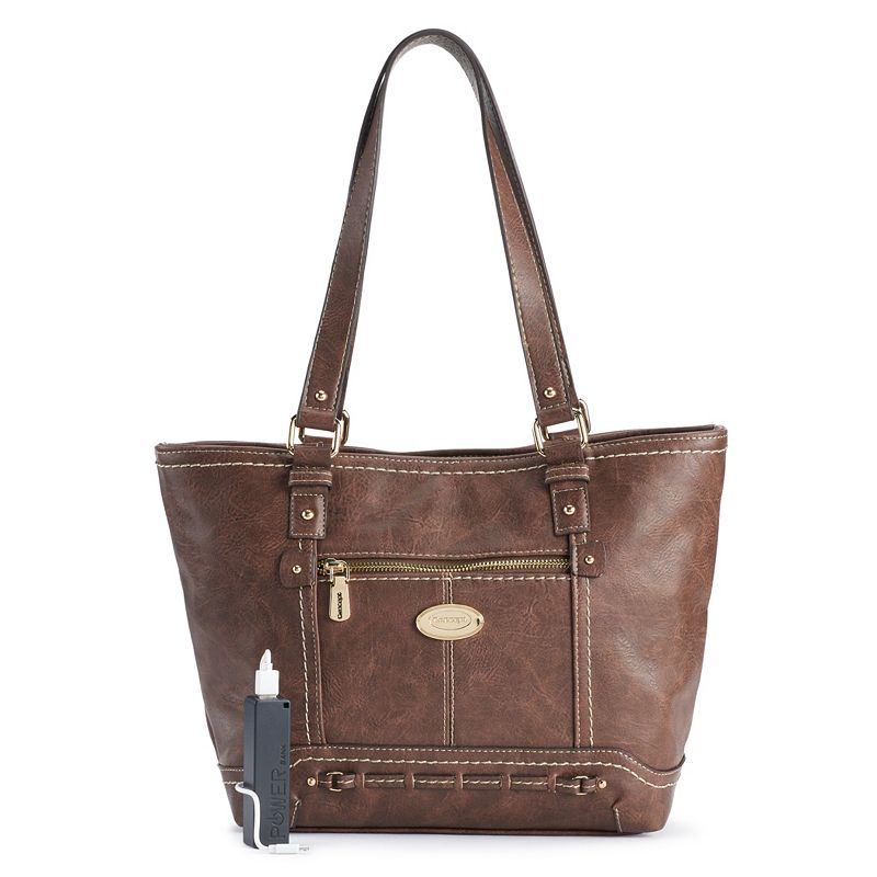 Concept Melville Tote, Dark Brown
