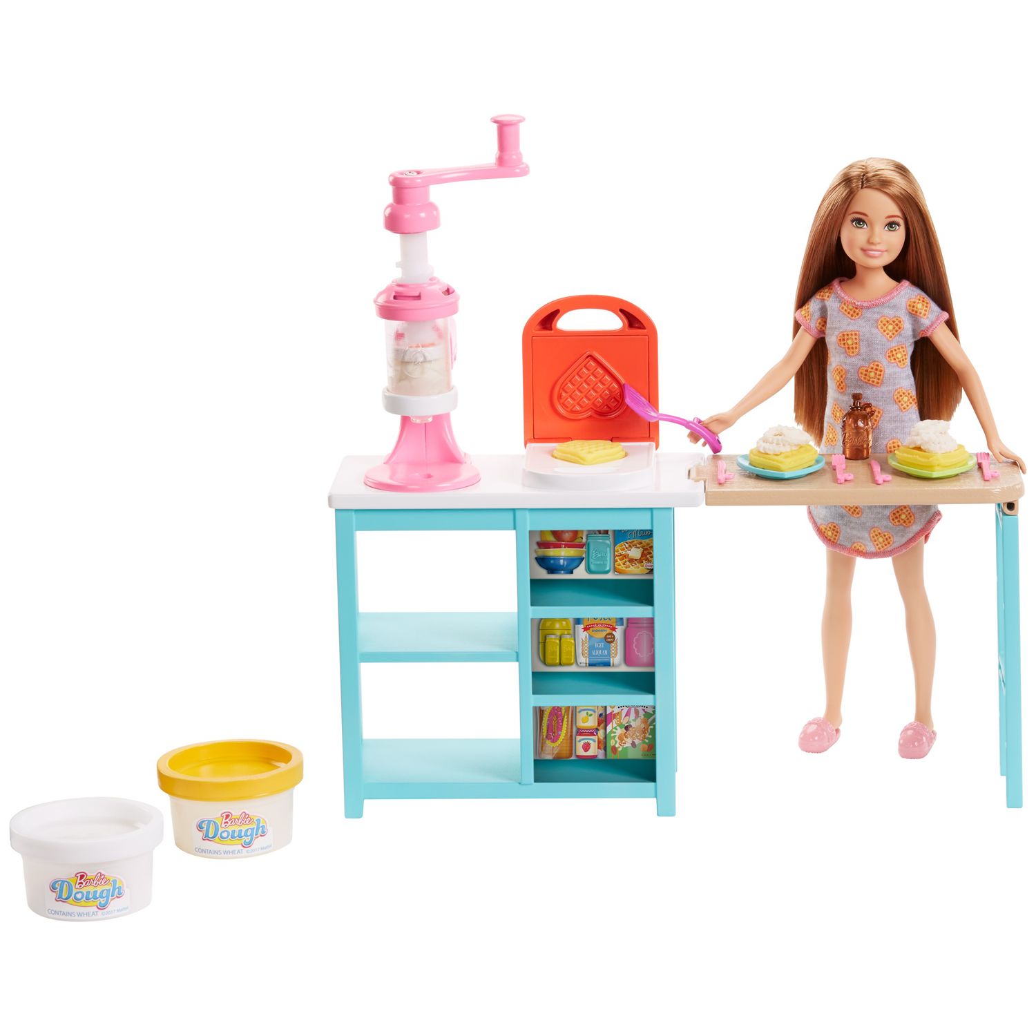 barbie play doh cooking set