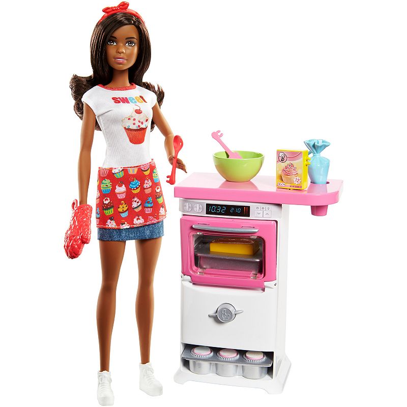 UPC 887961563825 product image for Barbie Bakery Chef Doll and Playset, Multicolor | upcitemdb.com