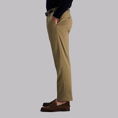 Men's Haggar® Premium No-Iron Khaki Stretch Classic-Fit Pleated