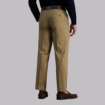 Men's Haggar® Premium No-Iron Khaki Stretch Classic-Fit Pleated