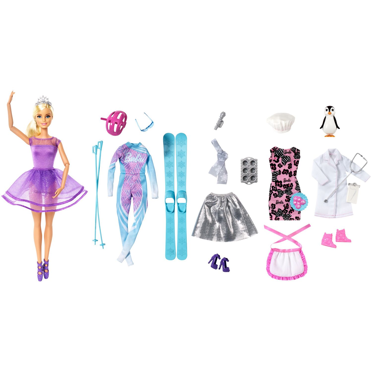 barbie advent calendar with doll