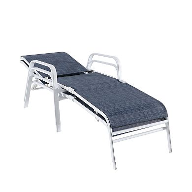Sonoma Goods For Life™ Coronado Patio Stacking Chaise Lounge Chair