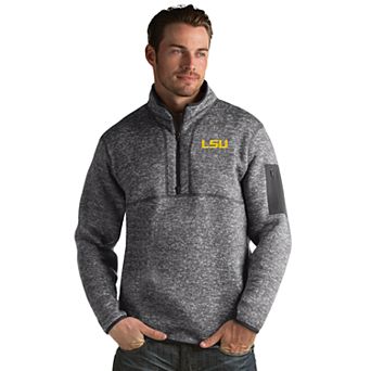 Men's Antigua LSU Tigers Fortune Pullover