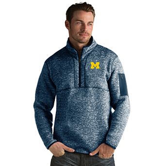 Men's Antigua Michigan Wolverines Fortune Pullover