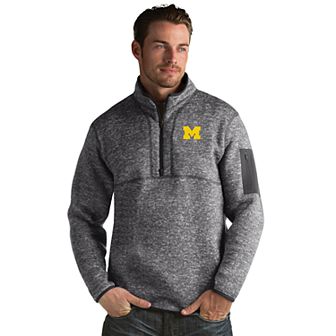 Men's Antigua Michigan Wolverines Fortune Pullover