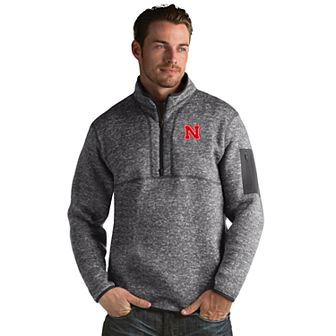 Men's Antigua Nebraska Cornhuskers Fortune Pullover