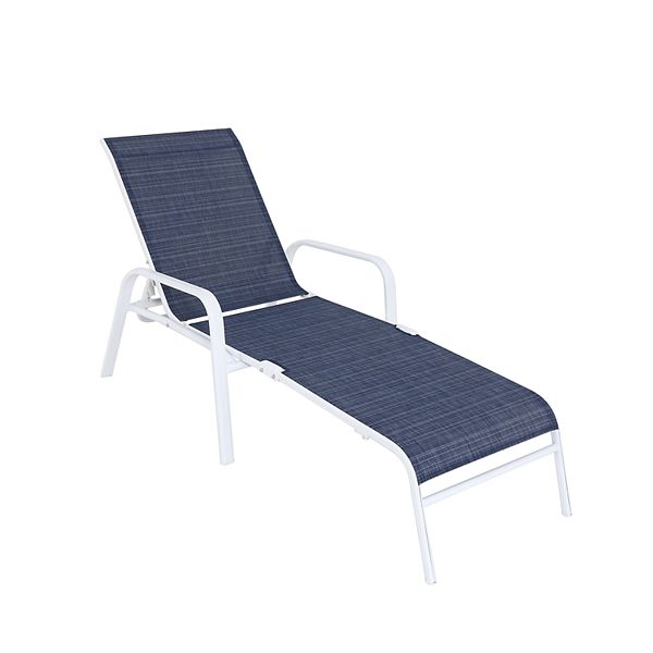 Sonoma Goods For Life Coronado Folding Patio Chaise Lounge Chair 2 Piece Set