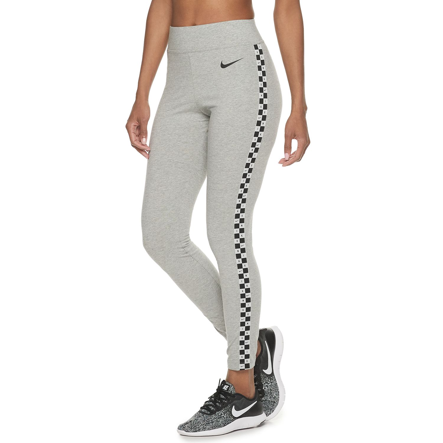 nike checkered leggings