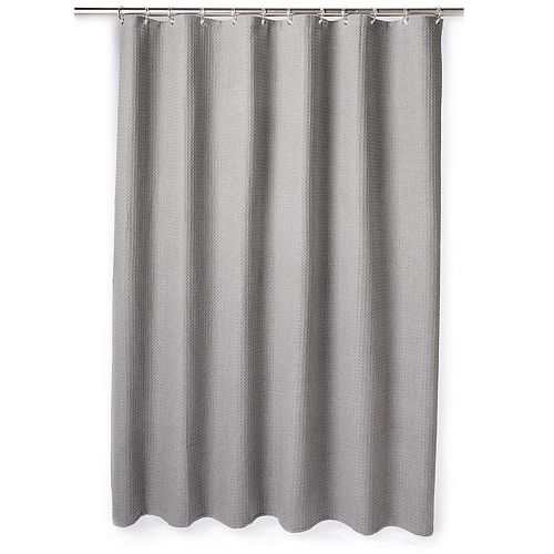 SONOMA Goods for Life™ Heathered Waffle Shower Curtain