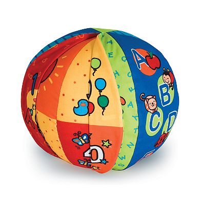 Melissa & Doug K’s Kids 2-in-1 Talking Ball and Take-Along Farm Play Mat