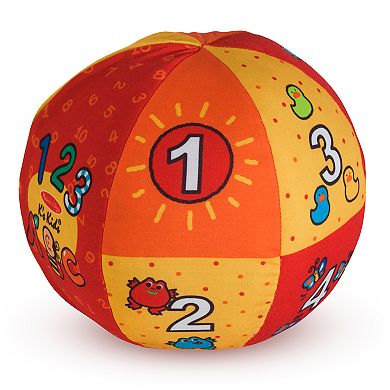 Melissa & Doug K&rsquo;s Kids 2-in-1 Talking Ball and Take-Along Farm Play Mat