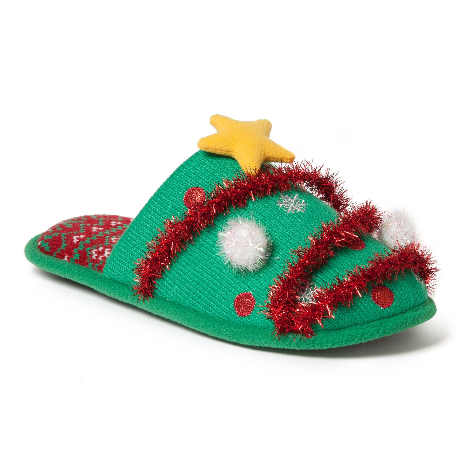 kohls womens slippers dearfoam