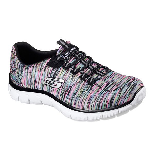 Skechers ladies bungee slip cheap on sneakers