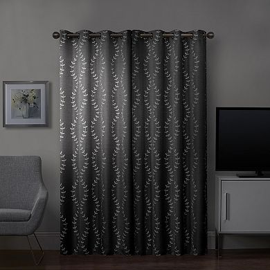 Sonoma Goods For Life® Ultimate Performance 2-Pack Lindley Embroidered 100% Blackout Curtain