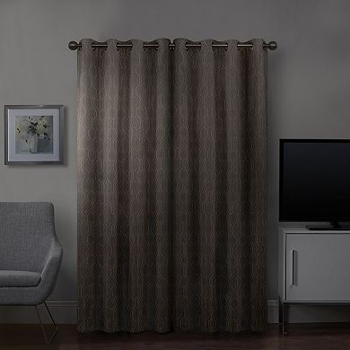 Sonoma Goods For Life® Ultimate Performance Woven Geo 2-pack 100% Blackout Curtain