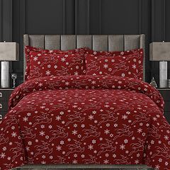 Red Flannel Duvet Covers Bedding Bed Bath Kohl S