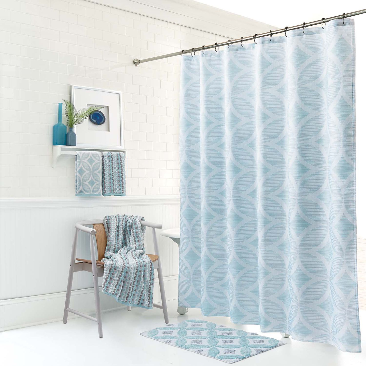 one home shower curtain