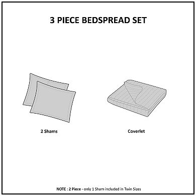 510 Design Hayley 3-Piece Bedspread Set