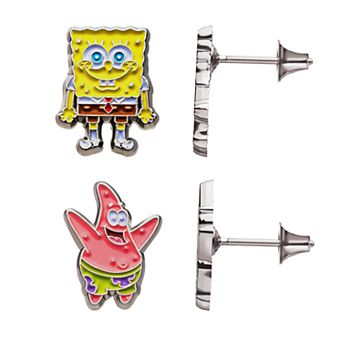 Nickelodeon SpongeBob & Patrick Stud Earrings