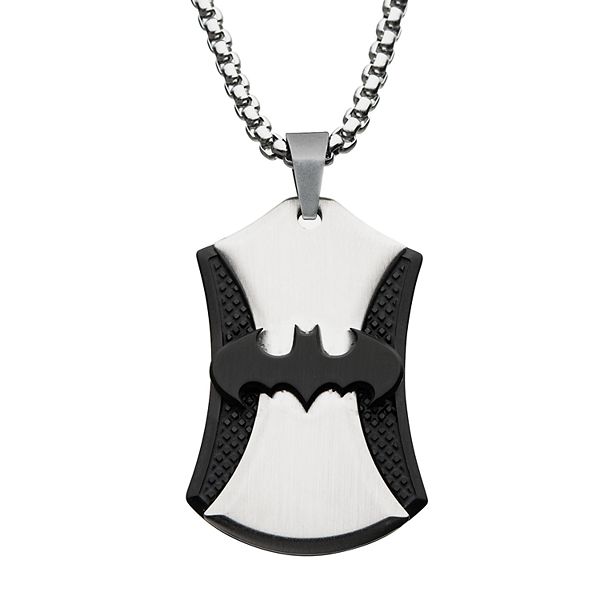 Collier Pendentif Daredevil – Marvel – Logo Graphic – Double Dog Tag – Acier Inoxydable