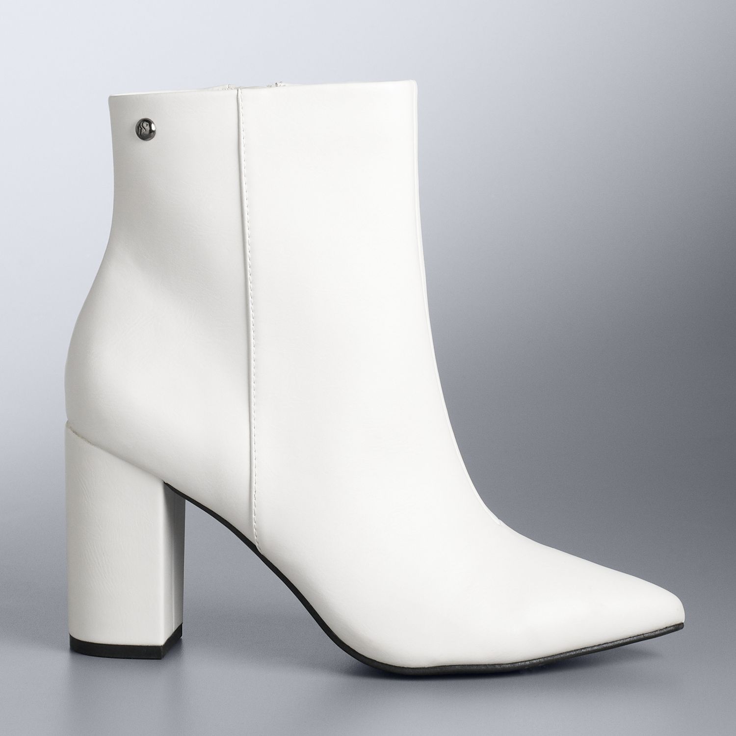 vera wang white boots