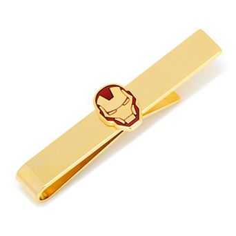 Men's Cuff Links, Inc. Marvel Iron Man Gold Tone Tie Bar