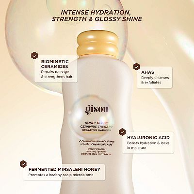 Gisou Honey Gloss Ceramide Therapy Hydrating Shampoo