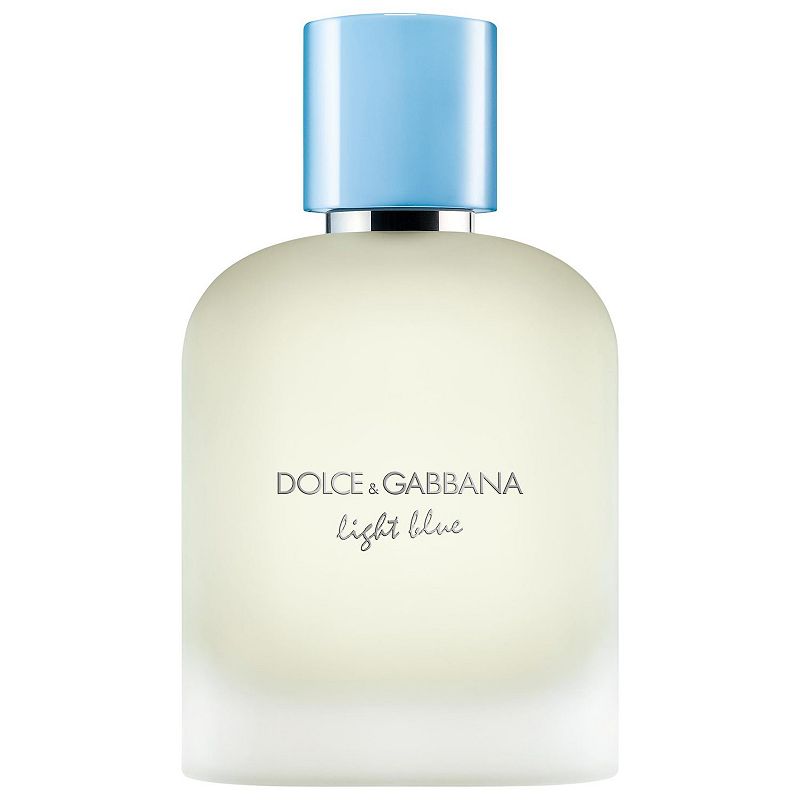 DOLCE&GABBANA Light Blue Pour Homme Eau de Toilette with Lemon & Patchouli, Size: 3.3 FL Oz, Lbph