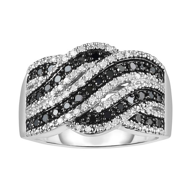 Kohl's sterling clearance silver diamond rings