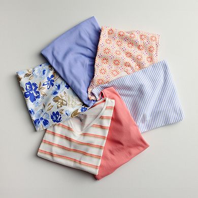 Women's Croft & Barrow® Essential Crewneck Tee 