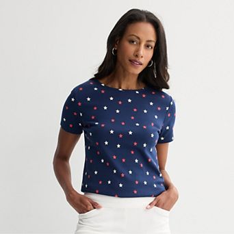 Women's Croft & Barrow® Essential Crewneck Tee