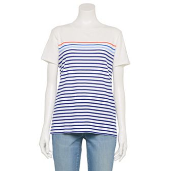 Women's Croft & Barrow® Essential Crewneck Tee