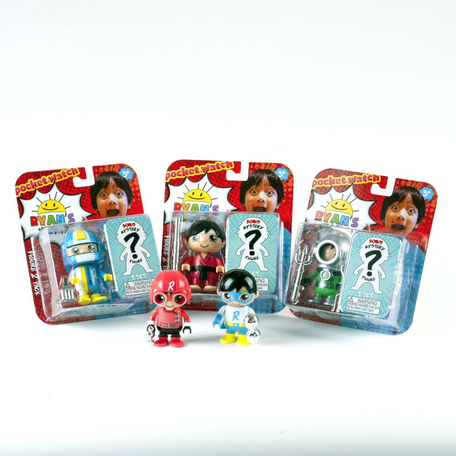 ryan's world 2 pack figures