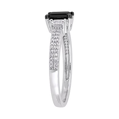 Stella Grace 10 White Gold 4/5 Carat T.W. Diamond & White Sapphire Ring
