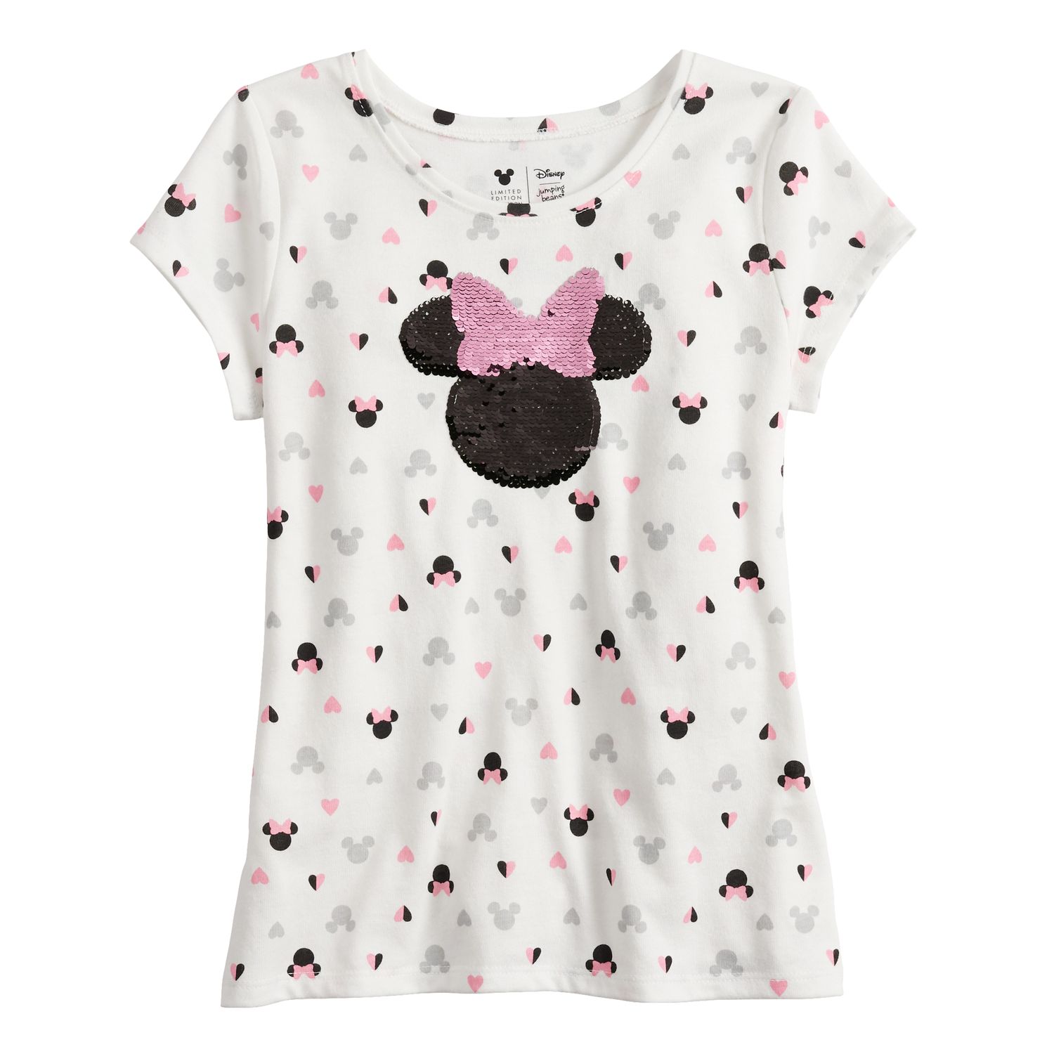 minnie mouse sequin shirt