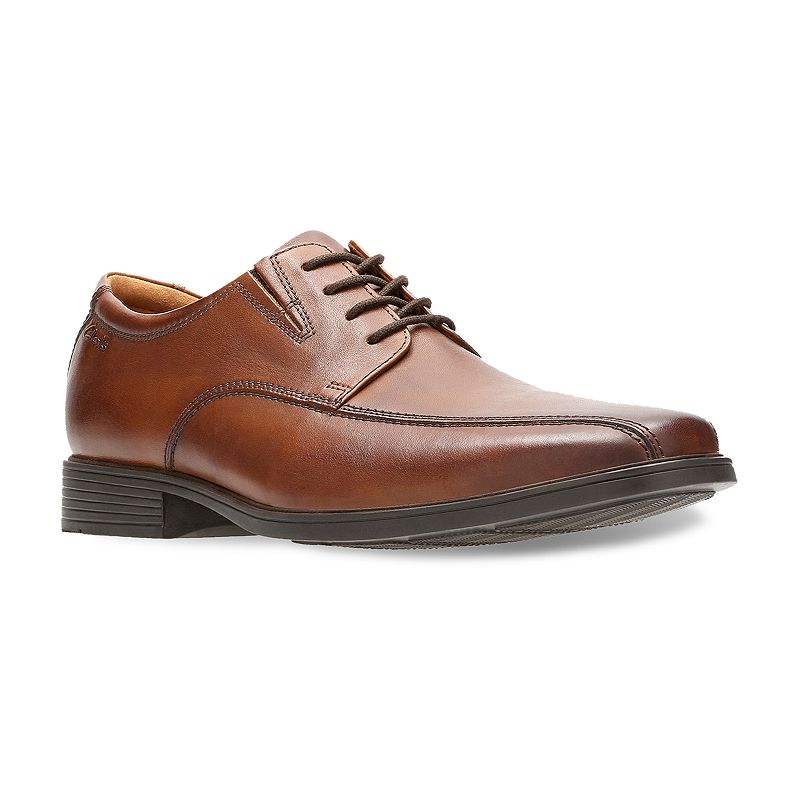 Clarks® Tilden Walk Men's Dress Shoes, Size: 10 Wide, Dark  Leather