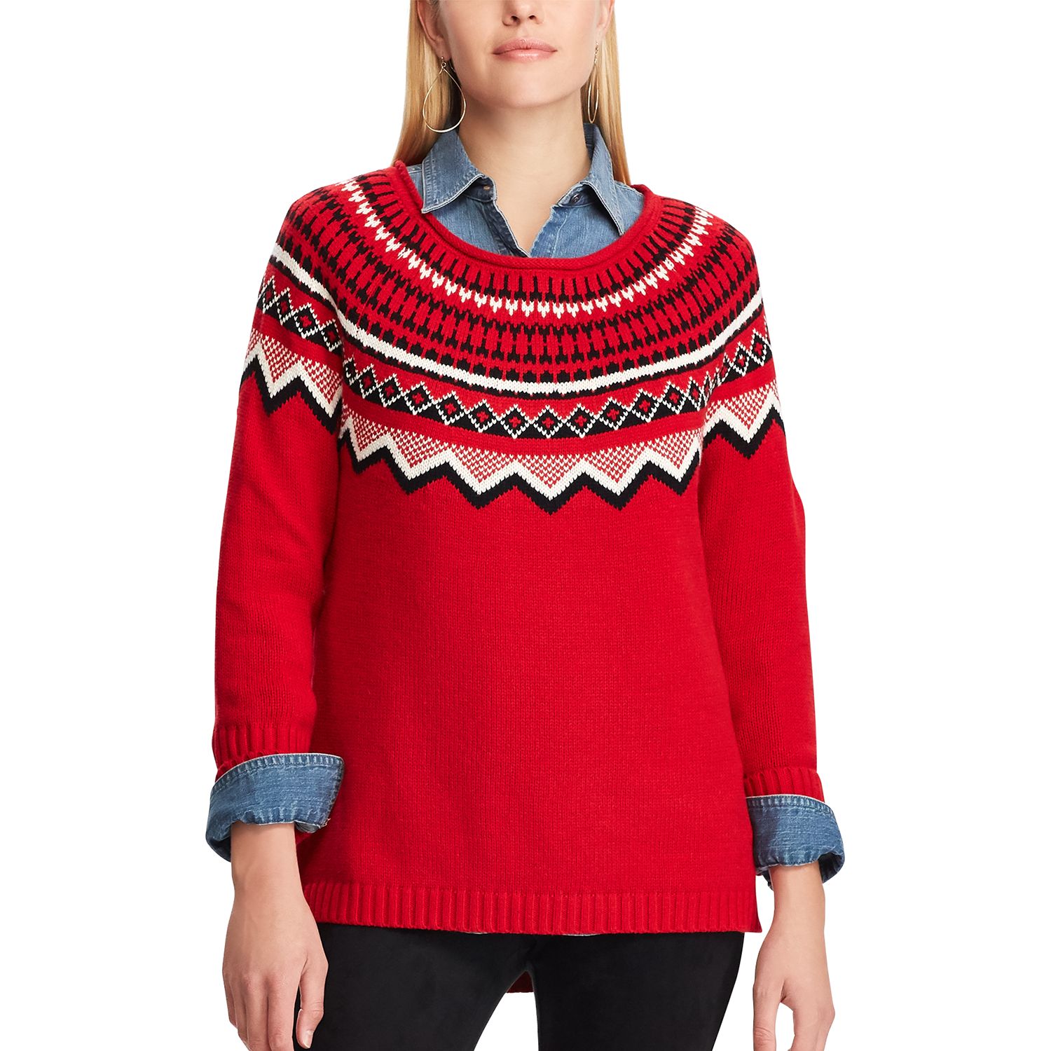 chaps sweater kohls