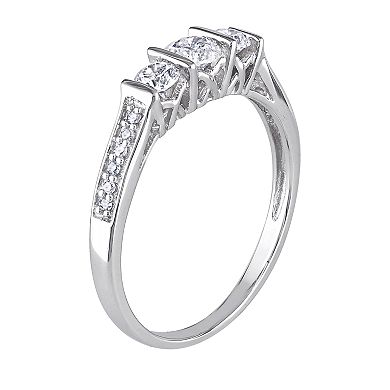 Stella Grace 10k White Gold 1/2 Carat T.W. Diamond Ring