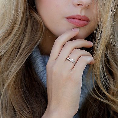 Stella Grace 14k White Gold 1/2 Carat T.W. Diamond Engagement Ring