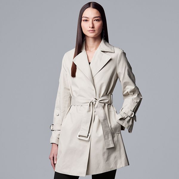 Kohls womens 2025 trench coat