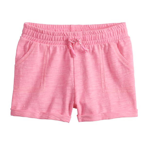 Baby Girl Jumping Beans® Rolled-Cuff Shorts