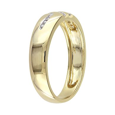 Stella Grace 10k Gold 1/10 Carat T.W. Diamond Band