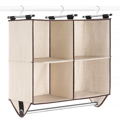 Whitmor 4 Section Closet Organizer